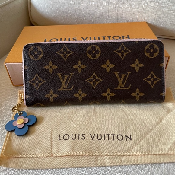 LOUIS VUITTON CLEMENCE WALLET BLOOMING FLOWER - Picture 1 of 16
